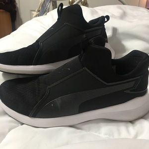 Puma slip on sneakers size 8